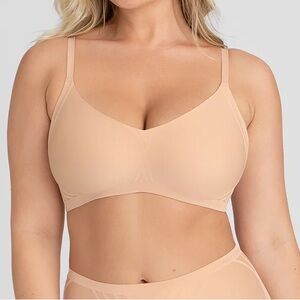 Honeylove Silhouette Bra Wireless Sand 2X